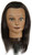 Annie Hairkins Series Mannequin Head 18In-20In Lisa 100% Human Hair #4807