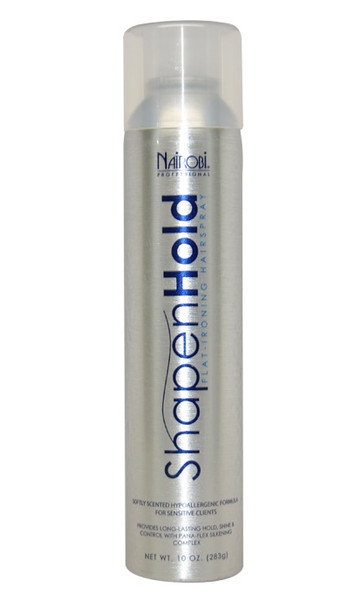 Nairobi Shapenhold Flat Ironing Hair Spray by Nairobi for Unisex Hair Spray, 10 Ounce