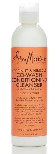 SheaMoisture Coconut & Hibiscus Co-Wash Conditioning Cleanser - 8 fl oz bottle