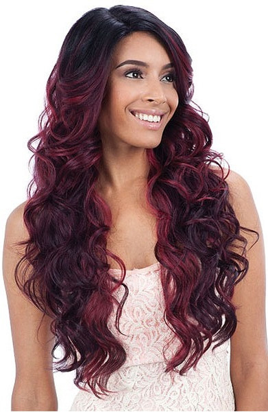 Equal Synthetic Lace Front Deep Invisible Part Wig TANZIE
