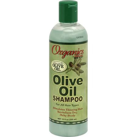 Africa's Best Organics Olive Oil Shampoo, for All Hair Types - 12oz