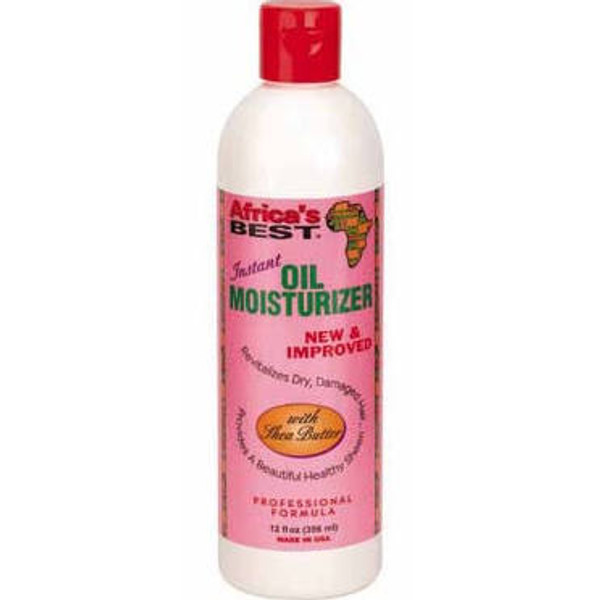 Africa's Best Instant Oil Moisturizer with Shea Butter 12oz