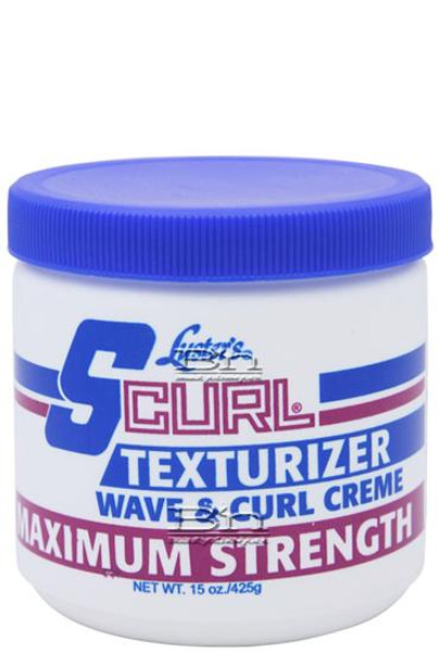 Luster's S-Curl Texturizer Wave and Curl Creme Maximum Strength-15oz