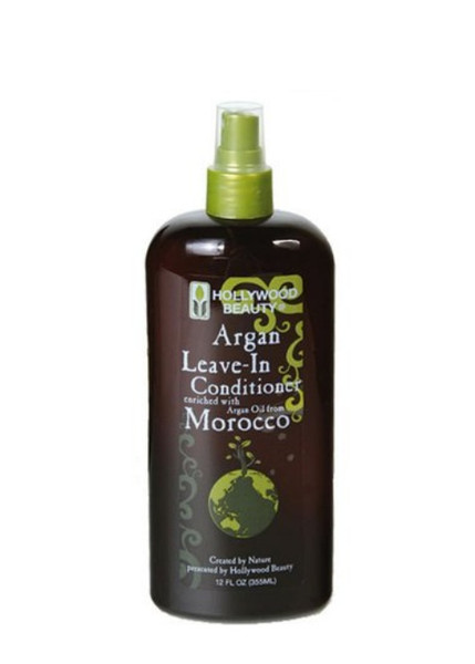 Hollywood Beauty Argan Leave-In Conditioner 12 oz