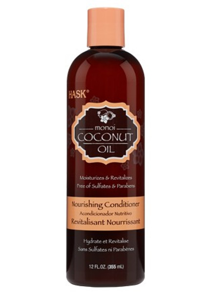 HASK Monoi Coconut Oil Nourishing Conditioner- 12oz
