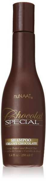 nuNAAT- Chocolate Special/ Shampoo/ Creamy Chocolate-8.4 oz.