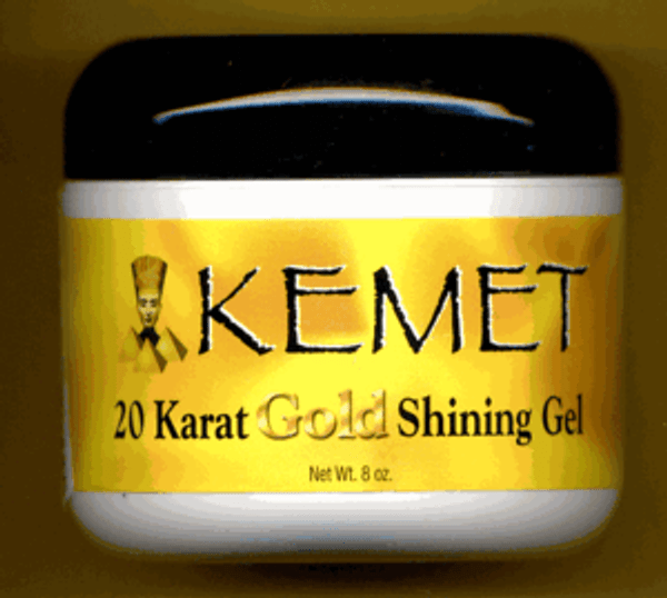 Kemet 20K Gold Shining Gel- 8oz