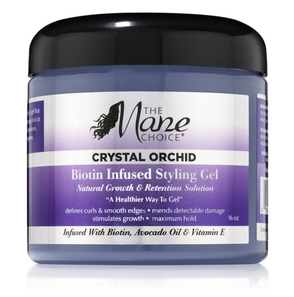 The Mane Choice Crystal Orchid- Biotin Infused Styling Gel 16oz