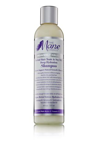 THE MANE CHOICE Heavenly Halo Herbal Hair Tonic & Soy Milk Deep Hydration Shampoo 8oz