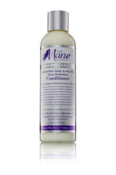 THE MANE CHOICE Heavenly Halo Herbal Hair Tonic & Soy Milk Deep Hydration Conditioner  8oz