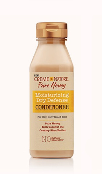 CREME OF NATURE Pure Honey Moisturizing Dry Defense Conditioner 12oz