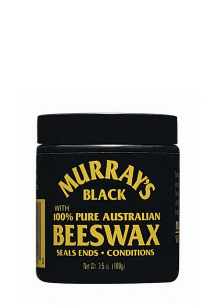 MURRAY'S 100% Pure Australian Bees Wax BLACK 4oz