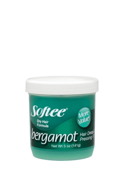 Softee® Bergamot Hair Dress & Pressing Oil For Dry Hair 3oz/5oz/12oz