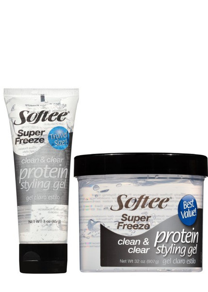 Softee® Super Freeze Protein Styling Gel 8 oz