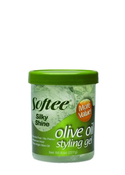 Softee® Silky Shine Olive Oil Styling Gel 8oz/32oz