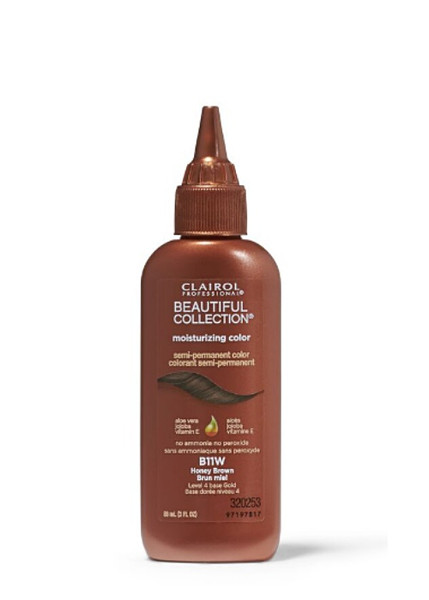 Clairol Beautiful CollectioN Semi-Permanent Moisturizing Color B11W Honey Brown 3oz