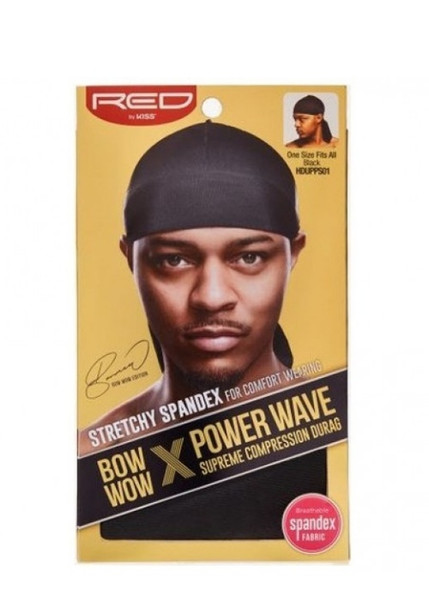 Red by Kiss Bow Wow X Power Wave Spandex Durag