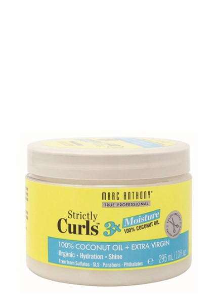 Marc Anthony Strictly Curls 3x Moisture 100% Coconut Oil + Extra Virgin 10oz