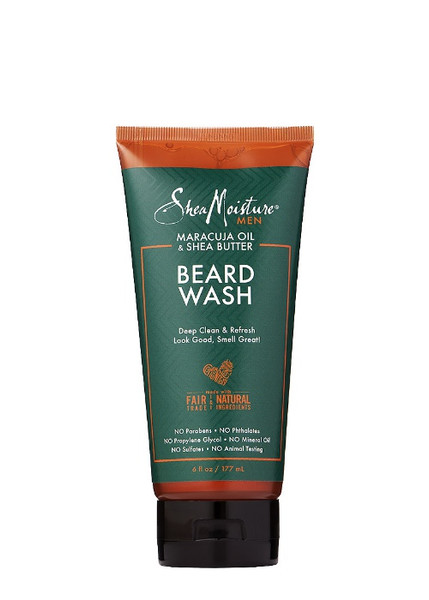 Shea Moisture Maracuja Oil & Shea Butter Beard Wash 6oz