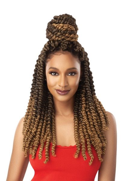 Outre Crochet Braids X-Pression Twisted Up Pre-Twisted Passion Twist 18"