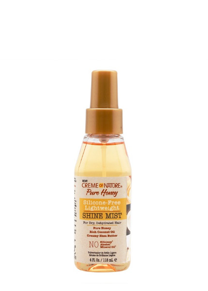 Creme Of Nature Pure Honey Silicone-Free Lightweight Shine Mist 4oz