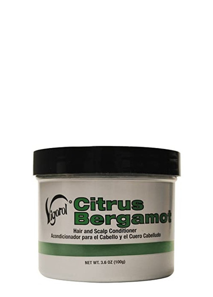 Vigorol Citrus Bergamot Hair & Scalp Conditioner 3.6oz Jar