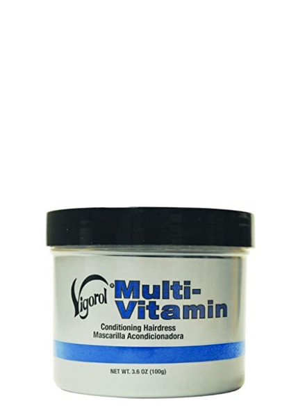 Vigorol Multi-Vitamin Conditioner Hairdress 3.6oz JAr