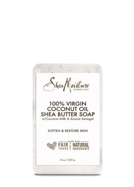 SheaMoisture 100% Virgin Coconut Oil Shea Butter Soap 8oz