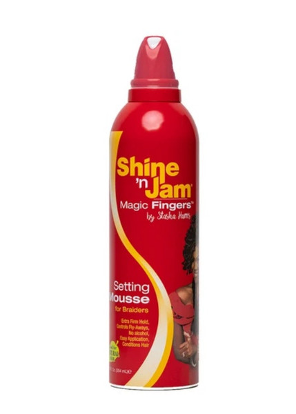 Ampro Shine 'n Jam Magic Fingers Setting Mousse 12oz