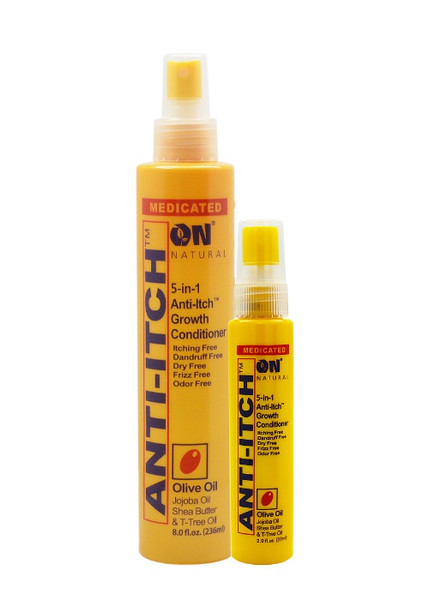 On Natural 5-In-1 Anti-Itch Growth Conditioner 2oz/8oz