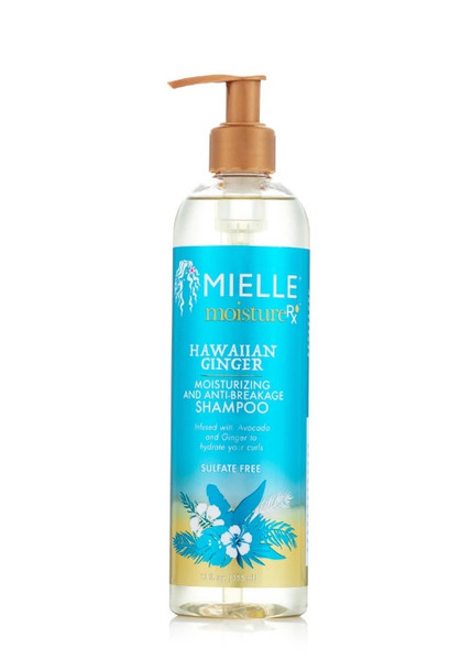 Mielle Moisture RX Hawaiian Ginger Moisturizing & Anti-Breakage Shampoo 12oz