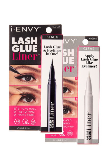 i-ENVY Lash Glue Liner (Black/Clear)