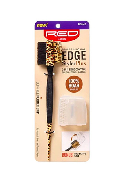 Red By Kiss Professional Edge Styler Plus 3 In 1 Edge Control #BSH43