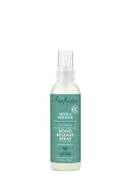 SheaMoisture Wig & Weave Tea Tree & Borage Seed Oil Bond Release Spray 4.1oz