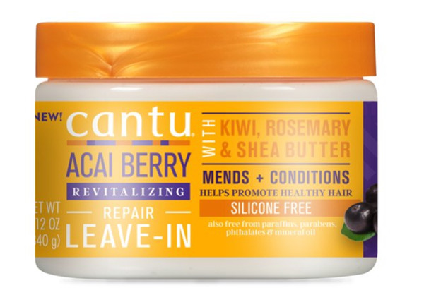Cantu Acai Berry Leave-in Repair Cream, 12 oz