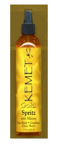 Kemet Gold Spritz with Silicone  8oz