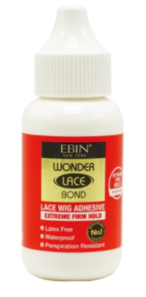 EBIN WONDER LACE BOND WATERPROOF LACE WIG ADHESIVE - EXTREME FIRM HOLD