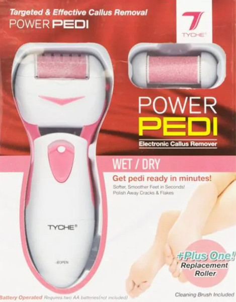 TYCHE POWER PEDI ELECTRONIC CALLUS REMOVER #TMP02