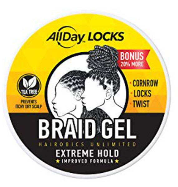 HAIROBICS UNLIMITED All Day Locks Braid Gel