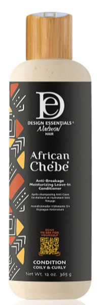 Design Essentials African Chebe  Anti-Breakage Moisturizing Leave-In Conditioner 12 oz.