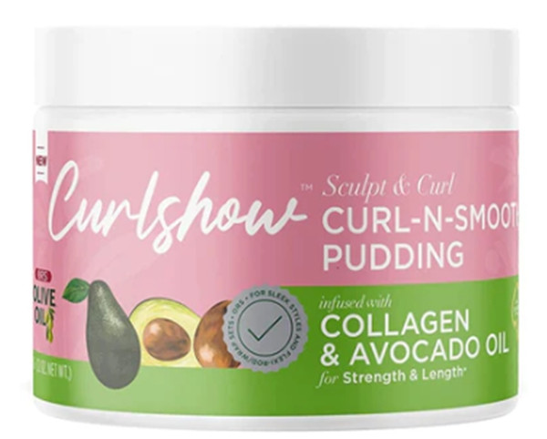 ORS Olive Oil CURL N SMOOTH PUDDING INFUSED WITH COLLAGEN & AVOCADO OIL 12oz