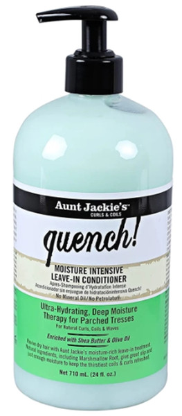 Aunt Jackie's Curls & Coils Quench Moisture Intensive Leave-In Conditioner 24 oz