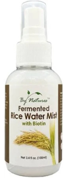 By Natures Fermented Rice Water Mist With Biotin 3.4 oz