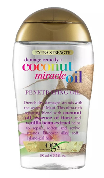 Ogx Coconut Miracle Oil Penetrating Oil 3.3 oz