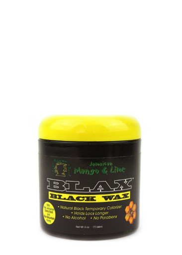 Cire Capillaire Black Wax Jamaican Mango & Lime - 177ml - Pour Locs Et Twists - Sans Alcool