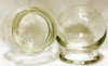 Large Glass Cup 2" dia