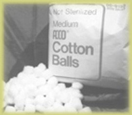 Medium Size Cotton Balls 2000 pieces bag