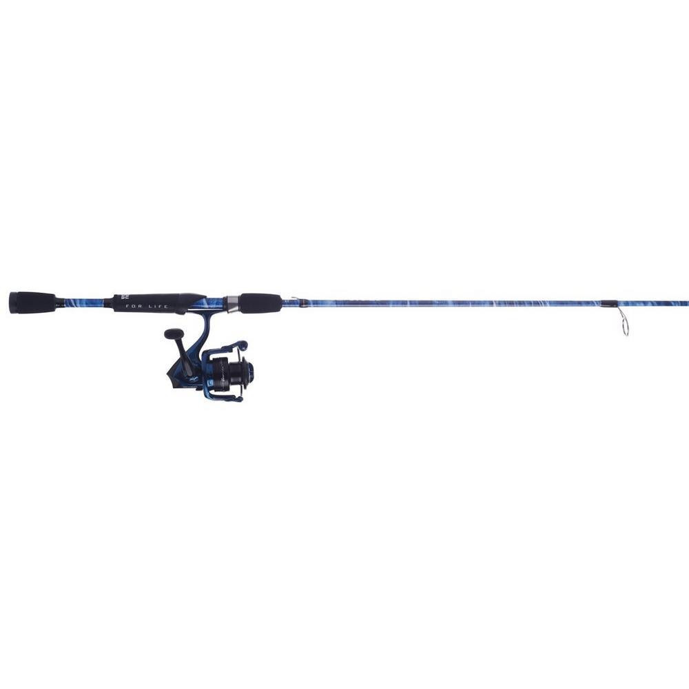 Abu Garcia AquaMax Spinning Combo - Medium - 6' 6" - Blue - Dance's Sporting Goods Abu Garcia AquaMax Spinning Combo - Medium - 6' 6" - Blue - Dance's Sporting Goods