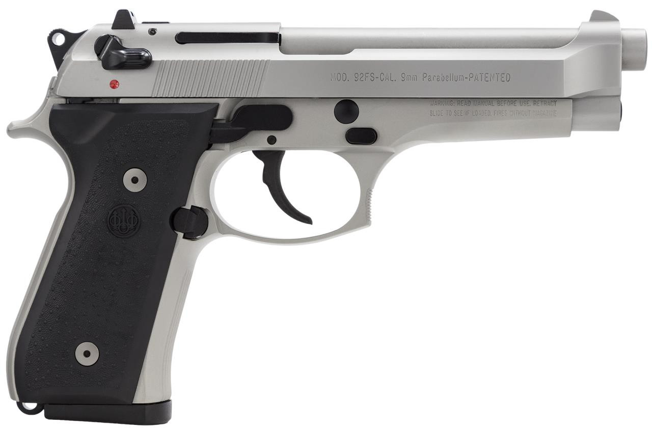 Beretta 92FS Inox 9mm - Stainless Steel - 15 Round - Dance's