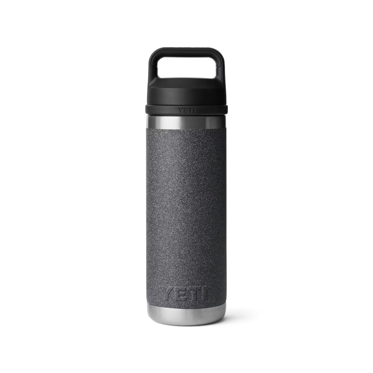 YETI Rambler 18oz Bottle - Black Stone - Dance's Sporting Goods